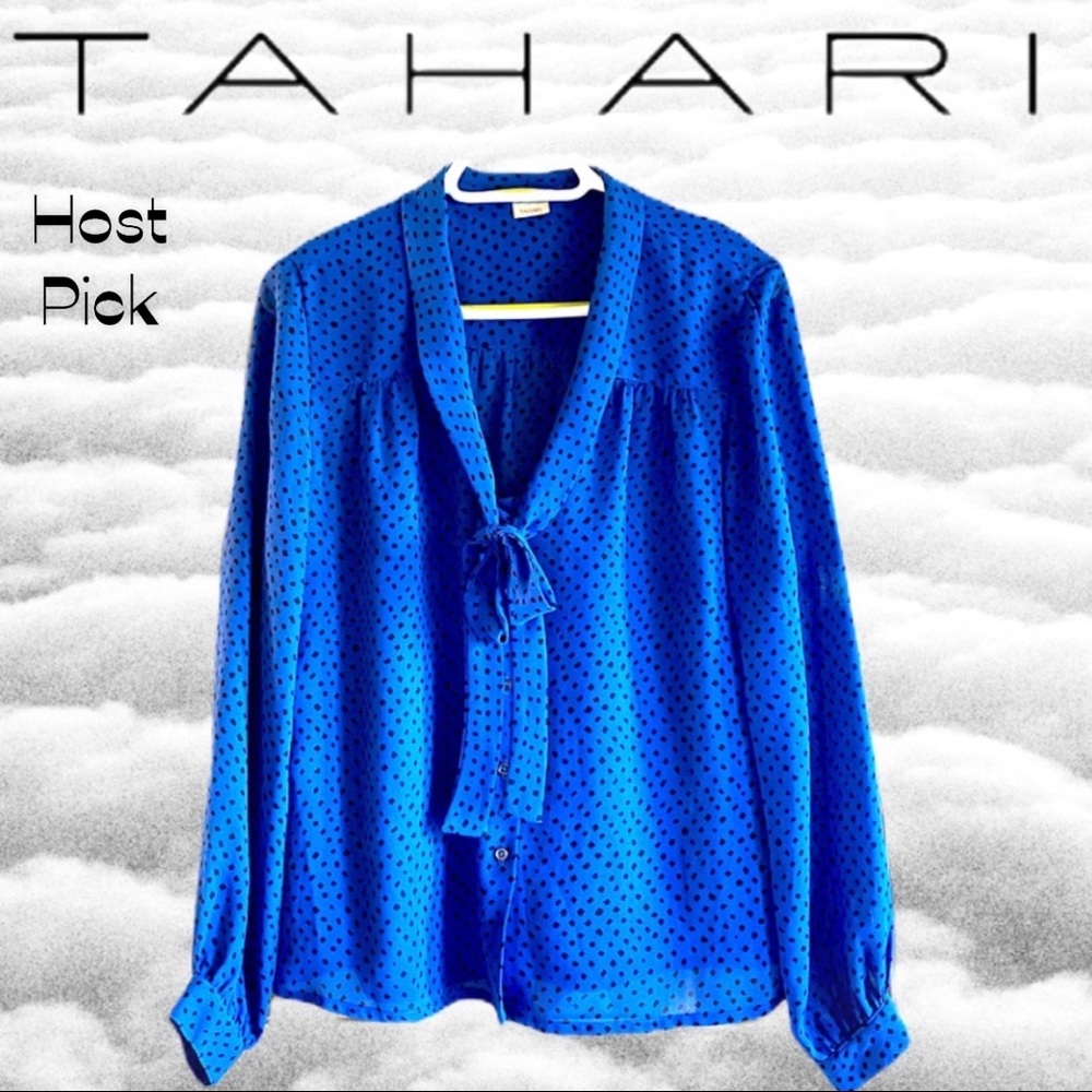 ⚡️HOST PICK⚡️Royal Blue Blouse by TAHARI